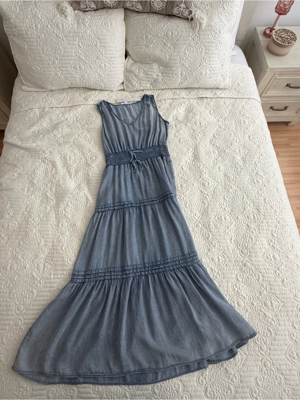 NWT Jane + Delancey Chambray Maxi Dress - Size XS